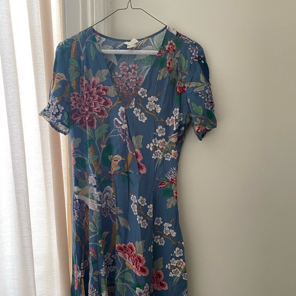 H&M Floral Summer/Spring Midi Dress